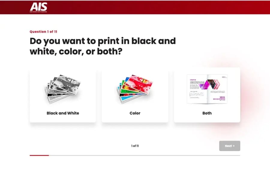 AIS Copy and Printer Selector